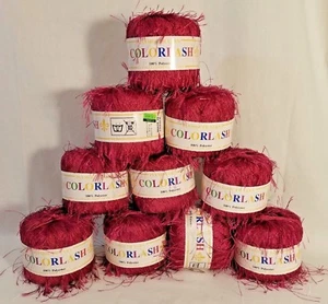 Plymouth Yarn Colorlash Eyelash Yarn Color 215 Magenta - Picture 1 of 7