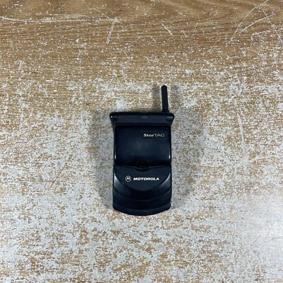Motorola StarTAC 3000 - Black Cell Phone - Untested - Movie Prop - Image 1 of 4