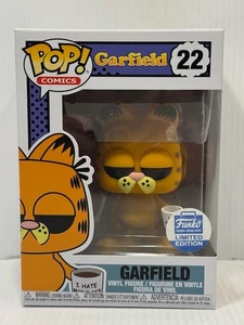 Garfield W/I Hate Mondays Coffee Cup- Funko Pop! #22 Funko Shop Exclusive W/Case - Picture 1 of 9