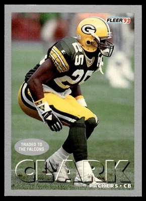 1993 Fleer Vinnie Clark Atlanta Falcons #302 - Image 1 of 2