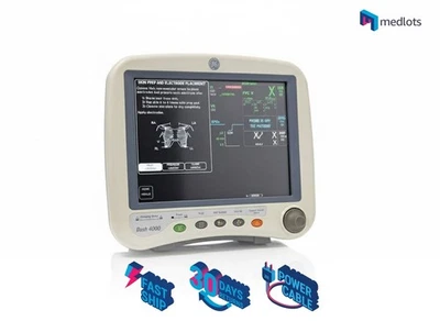 GE Dash 4000 Patient Monitor with power cable - Image 1 of 4