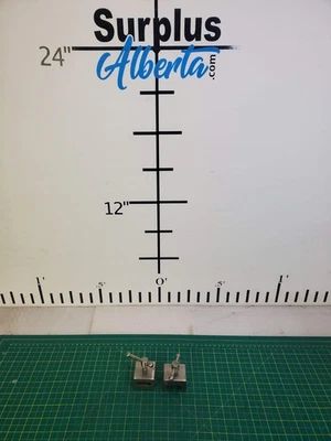 Juego de 2 abrazaderas de riel quirúrgicas/o de mesa cuadradas Foto 1 de 4