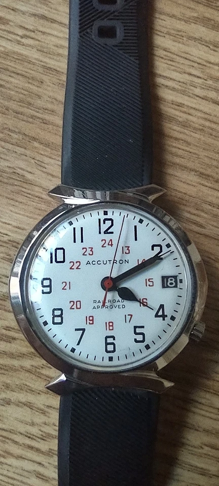 Accutron Bulova RxR Approved Watch. Runs And Keeps Extremely Accurate Time. - Image 1 of 4