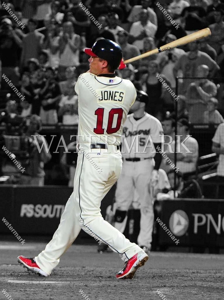 Foto foco RY4 Chipper Jones Atlanta Braves 8x10 11x14 16x20 Foto 1 de 1