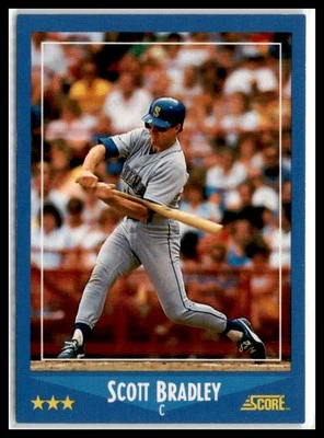 Scott Bradley 1988 Score #151 Seattle Mariners - Image 1 of 2