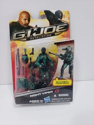 G.I. Joe Retaliation - NIGHT VIPER (EQUIPAMENTO DE VISÃO NOTURNA) - Novo - Hasbro - 2012 - Imagem 1 de 4