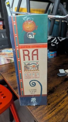 RA Deluxe Board Game SUN GOD Acrylic Edition & Traders Expansion New Sealed - Image 1 of 3