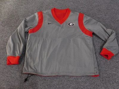 Georgia Bulldogs Jacket Mens Medium NCAA Football Nike On Field Pullover - Image 1 of 4