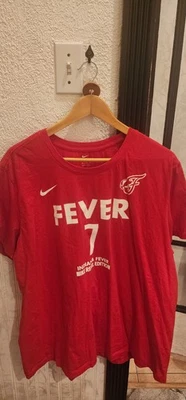 WNBA Nike Rebel Edition Indiana Fever Aliyah Boston 7 Shirt Men's 2XL Red - Image 1 of 4