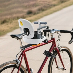 Fahrradkindersitz zur Frontmontage, 360° Ansicht verstellbar, 30×29 cm - Bild 1 von 18