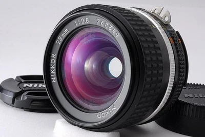 🎦[Casi COMO NUEVO] Lente de cámara gran angular Nikon Nikkor Ais Ai-s 28 mm... - Imagen 1 de 4