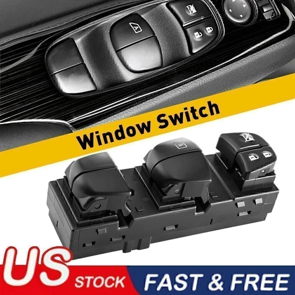 Interruptor de control maestro de ventana eléctrica para Nissan Altima Sentra 2013-22 Jpjly Foto 1 de 4