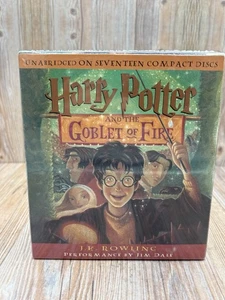 Harry Potter and the Goblet of Fire by J. K. Rowling 2000 Unabridged 17 CDs NEW - Picture 1 of 5