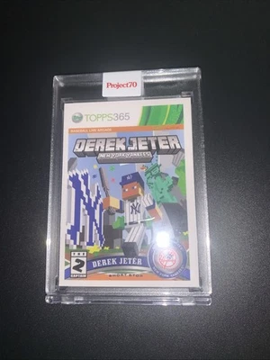 2021 Topps Project 70 - Ermsy Derek Jeter MINECRAFT #622 /3619 - Image 1 of 2