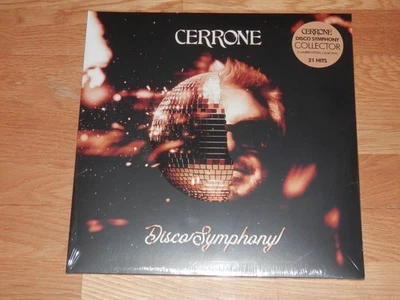 Cerrone Disco Symphony  Amber Crystal Clear double vinyl 33 tours Neuf scellé - Photo 1/2