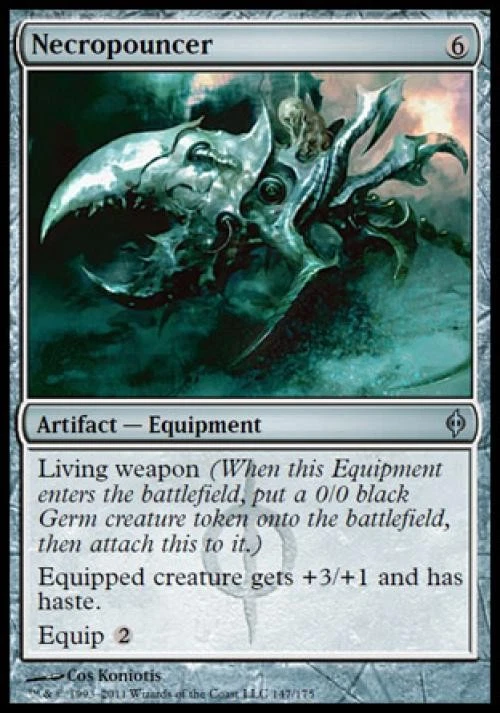 Necropouncer - Light Play MTG New Phyrexia - Image 1 of 1