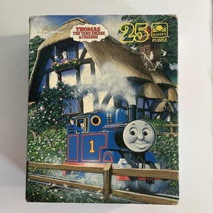 Thomas The Tank Engine & Friends (1993) Vintage Jigsaw Puzzle 25pc Golden Puzzle - Picture 1 of 9