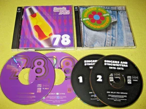 Sounds of the 70s 1978 & Singers and Songwriters 1970 1972 2 CD Albums Kate Bush - Picture 1 of 1