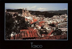 Taxco Mexico Aerial View Red Roof Mining Town Vintage Postcard - Picture 1 of 2