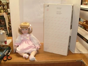 Marie Osmond Porcelain 1992 Girl Toddler Doll Beautiful IB - Picture 1 of 7