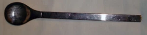 Cucchiaio da portata vintage metà secolo Napier placcato argento 14 manico lungo 3/4” MCM - Foto 1 di 4