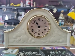 Lenox Fruits of Life Clock Fine Ivory China Made In USA 1993 Quartz works great! - Picture 1 of 5