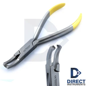 Dental Bracket Removing Plier TC Curved Ortho Braces Remover Surgical Instrument - Picture 1 of 5