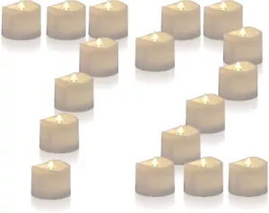 Flammenlose Kerzen 72 Stück Batteriebetrieben Votivkerzen LED Teelicht Kerzen - Bild 1 von 8