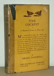 Israel Zangwill - The Cockpit - 1st 1st HCDJ - 1921 - Author Big Bow Mystery -NR - Picture 1 of 6