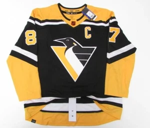 AUTHENTIC SIDNEY CROSBY PITTSBURGH PENGUINS ADIDAS REVERSE RETRO HOCKEY JERSEY ✅ - Picture 1 of 4