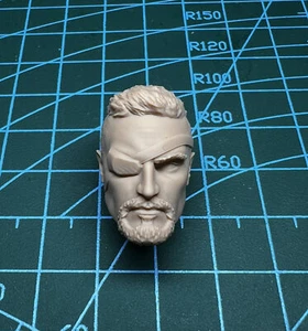 1/12 ML Size Deathstroke Cyclopia Head Carved Unpainted Version - Picture 1 of 1