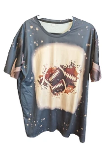 Damenkleidung Größe L 2XL Shirt Fußball perfekt für Superbowl - Bild 1 von 1