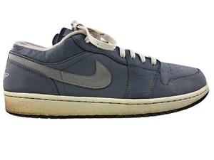 Y2K Nike Air Jordan 1 Retro Low Cool Gray Sneakers Streetwear Size 13 (Flaw) - Picture 1 of 19