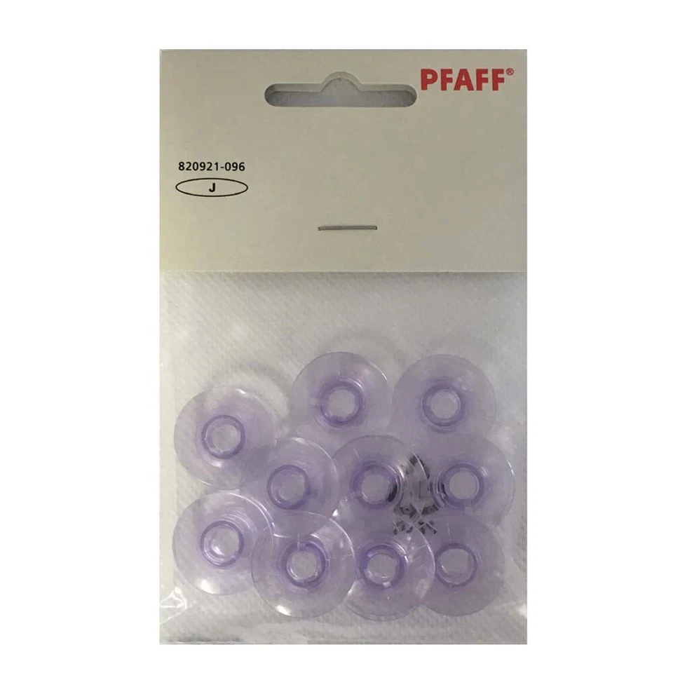 Pfaff Set of 10 Sewing Machine J Bobbins for Sensation Expression Vision Mach... - Image 1 of 1