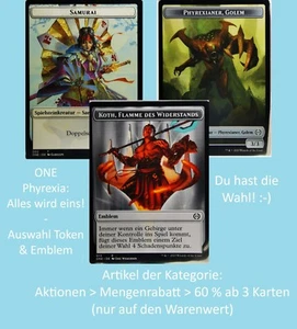 Magic MTG | ONE | Phyrexia: Alles wird Eins | Token & Emblem | Auswahl - Bild 1 von 10