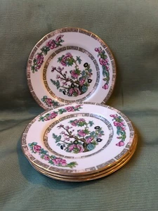 4 Duchess Indian Tree Bone China Tea Side Plates - Floral Vintage. 16.5cm - Picture 1 of 2