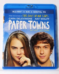 Paper Towns (Blu-ray  DVD) Cara Delevingne, Nat Wolff, Buy 2 get 1 FREE - Picture 1 of 3