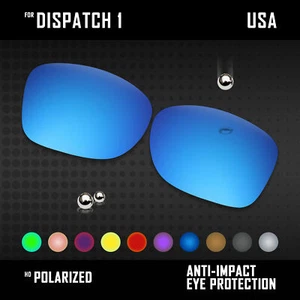 Lente de repuesto polarizada antiarañazos para Oakley Dispatch 1 OO9090 opciones - Imagen 1 de 32