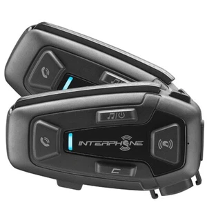 Intercomunicador Bluetooth INTERPHONE UCOM 8R TWIN Malla/Sena 24 Motocicleta - Imagen 1 de 9