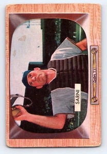Bowman #30 Bill Sarni Cardinals 1955 - Imagen 1 de 2