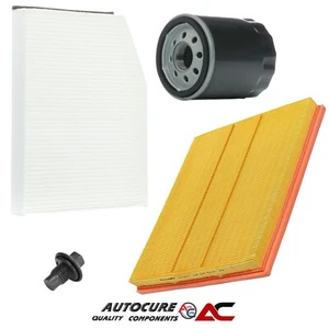 KIT DE SERVICIO FORD TRANSIT CUSTOM 2.2 TDCI 12-17 (MK8) CABINA DE AIRE ACEITE + ENCHUFE DE SUMIDERO - Imagen 1 de 1