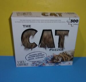 Cardinal Games The Cat Puzzle Furry Fuzzy 300 Pieces Sealed new