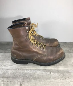 Red Wing Shoes Supersole 953 Leather Work Soft Toe Waterproof Mens Boots Size 13 - Picture 1 of 11