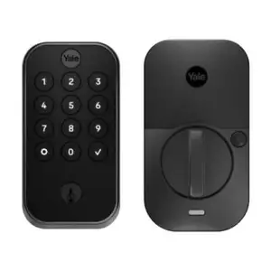 Assure Lock 2; Smart Door Lock with Bluetooth and Pushbutton Keypad; Black Suede - Picture 1 of 1