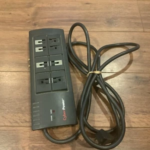 Surge Protector Suppressor 6 Foot Power Tap Cyberpower 8 Outlets WORKS - Picture 1 of 7