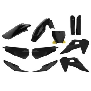 Husqvarna TC 250 2019-2022 Kit de caja de plástico negro Polisport Motocross - Imagen 1 de 8