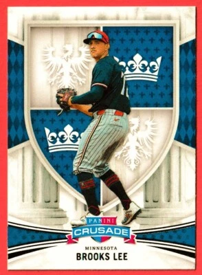 2024 Panini Crusade Baseball Brooks Lee #118 Minnesota Twins - Image 1 of 3