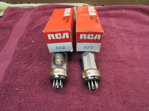 (2) Válvula de tubos RCA vintage nos 6012 - Imagen 1 de 5