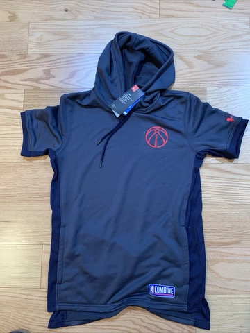 under armour NBA Washington Wizards Combine Hoodie Sz S BNWT 1301979 Cover