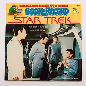 Star Trek Book & Record Set LP Vinyl Vintage - Picture 1 of 7